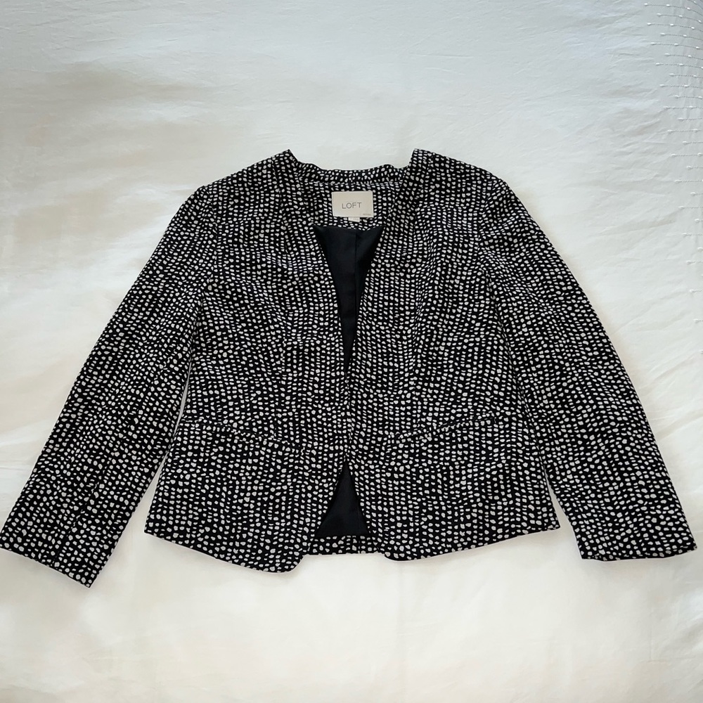 Black and white Jacket